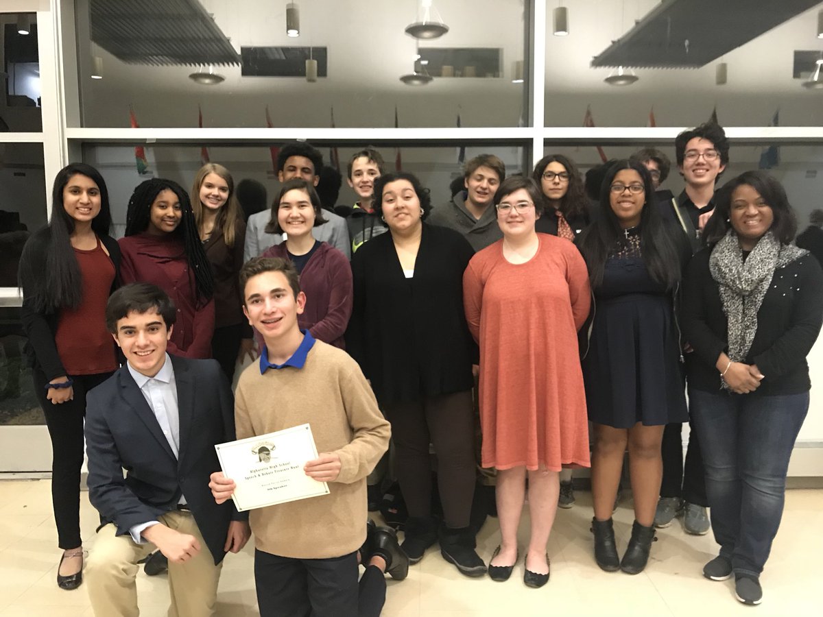 RICSDebate's tweet photo. Congrats to all our Raider Debaters for a great tournament at Alpharetta! Shout out to Josh Lerner for his 9th Place Novice Speaker Award! Good job Saya/Julia for coaching and judging! #raiderpride @RiverwoodICS @RICSPrincipal https://t.co/iqluzErpdv