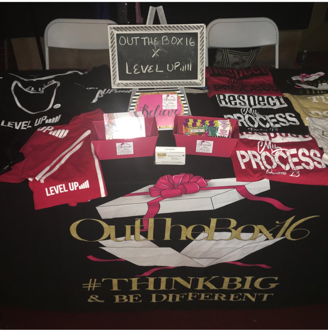 destiyanabadd's tweet image. Levelupgear x outthebox16 Pop Up Shop at fightforyourlifecampaign Fundraising Brunch 📶 #Collaboration #networktonetworth  #supportblackbusiness #girlbosses
