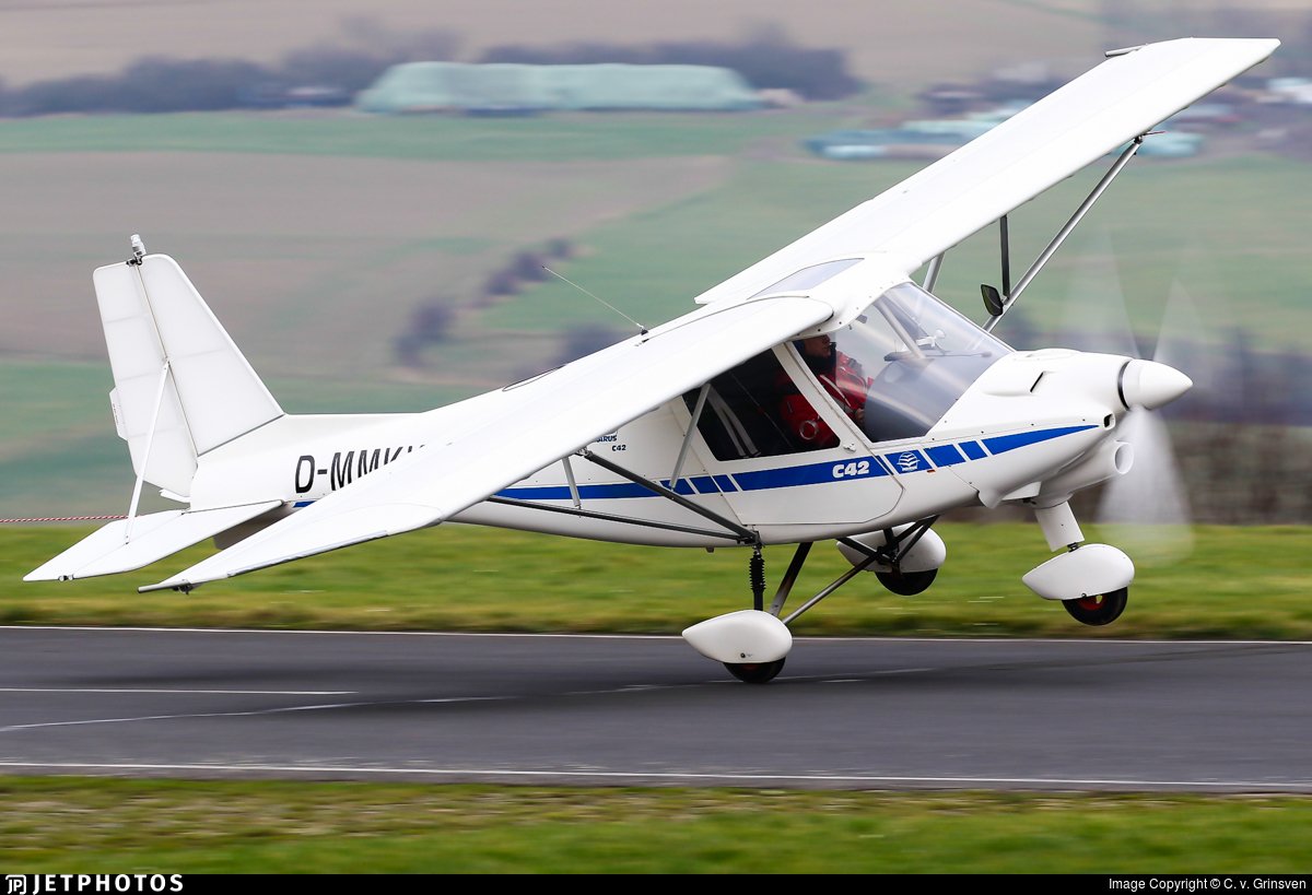 JetPhotos on X: An Ikarus C42 competing with a crosswind in Bad  Neuenahr-Ahrweiler.  © C. v. Grinsven   / X