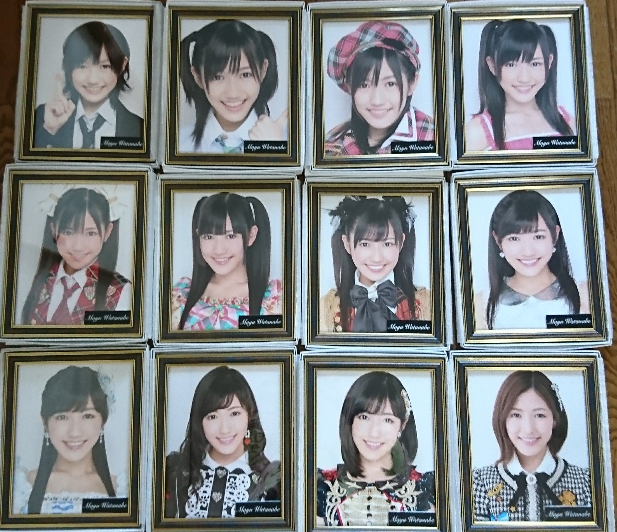AKB48 渡辺麻友 歴代劇場壁写真 レプリカ➁ 感謝の声続々！ 10889円