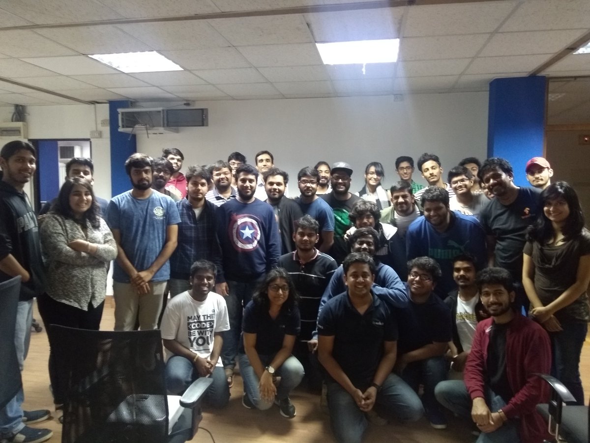 It's a wrap at #CodeForBeer 2018 by <a href="/DoSelectHQ/">DoSelect</a>. Thanks to our partners <a href="/HasuraHQ/">Hasura</a>, all the lovely hackers who participated. We'll see you again soon!

P. S. Stay tuned for the full report of the event.