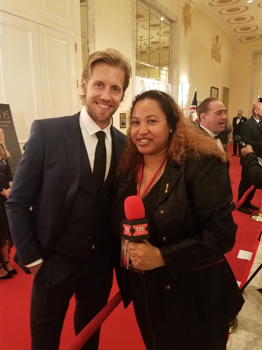 TheRogersRevue's tweet photo. @MsMilinda wrapped her intervue w. @CW_Valor Matt Barr at the 3rd Annual Vetty Awards at @TheMayflowerDC #TheRogersRevue #MattBarr #Valor #CWValor #Vettys #AUSVets #AUSVofficial https://t.co/Z0RXyH1mDa