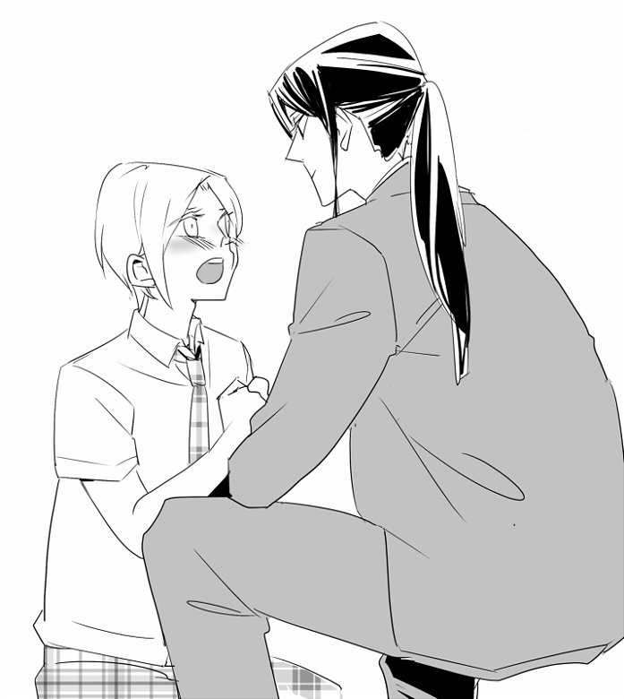 15歳アレンと24歳神田でした!現パロ!ありがとうございました!!#RTされた数の年齢の受とイイネされた数の年齢の攻を絡ませる