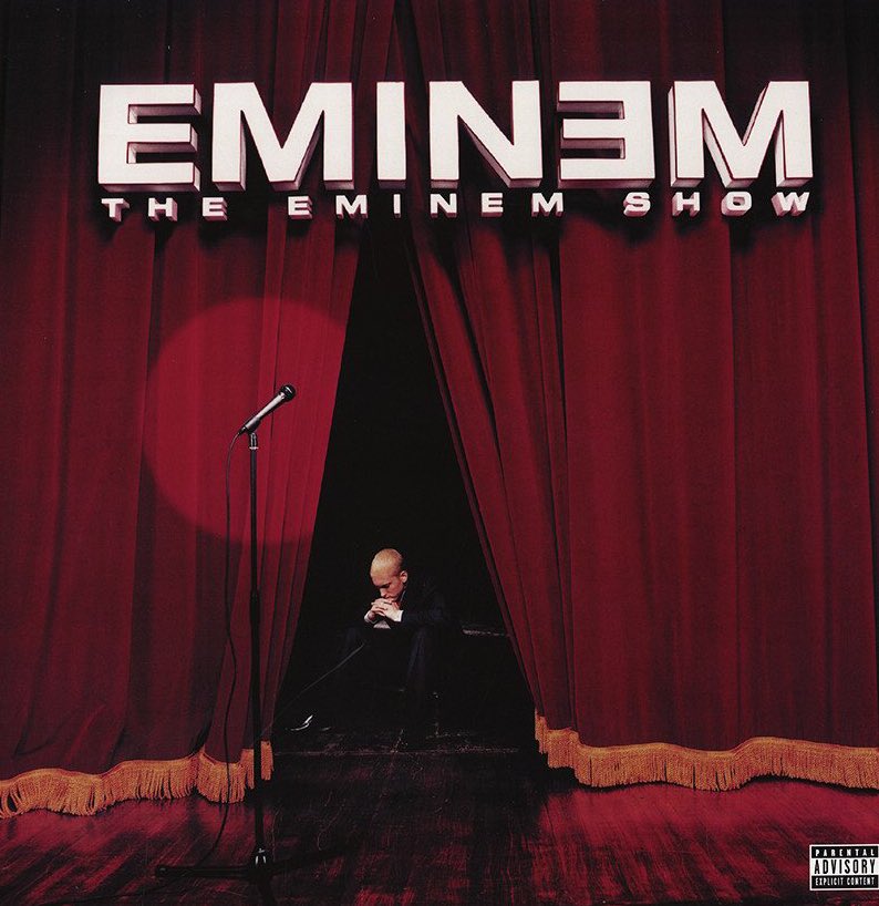 OCsMusicReview's tweet photo. Artist: @Eminem
Album: #TheEminemShow
Rating: 8.5/10
Favorite: Sing For The Moment
Least: Square Dance
Note: This is how he could mix politics and seriousness with the goofy lyrics and flows unlike Revival and Recovery. If only he could attack Trump like he could Bush. https://t.co/T6uJWgbvVE