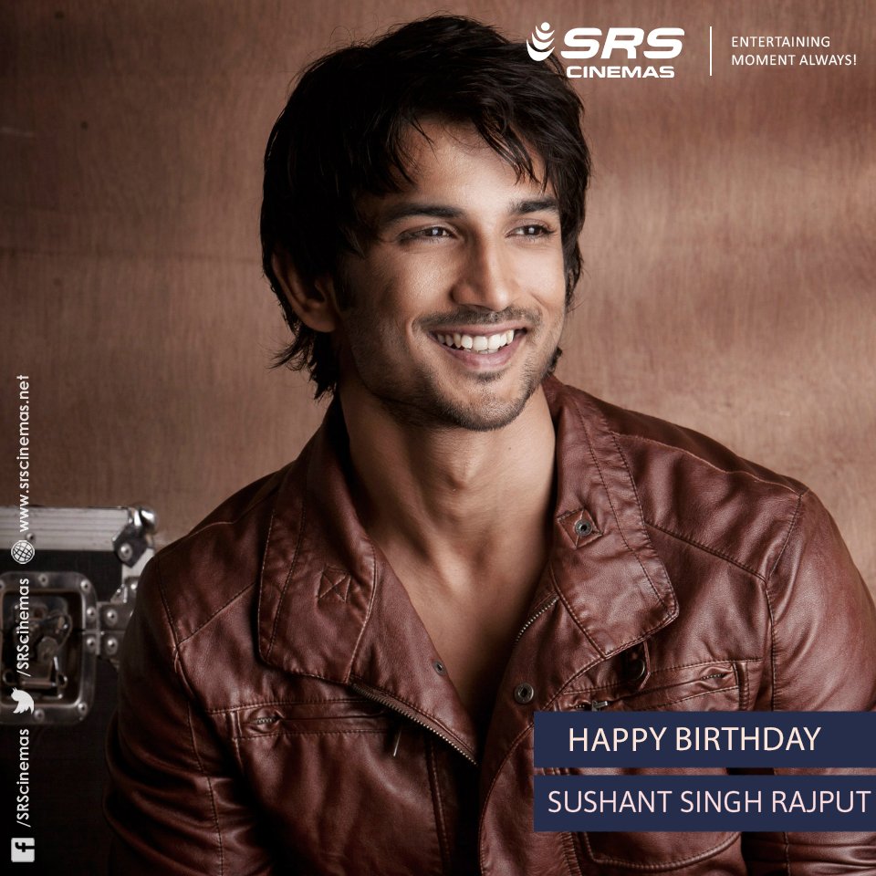 A very happy birthday to the talented and versatile, Sushant Singh Rajput! 