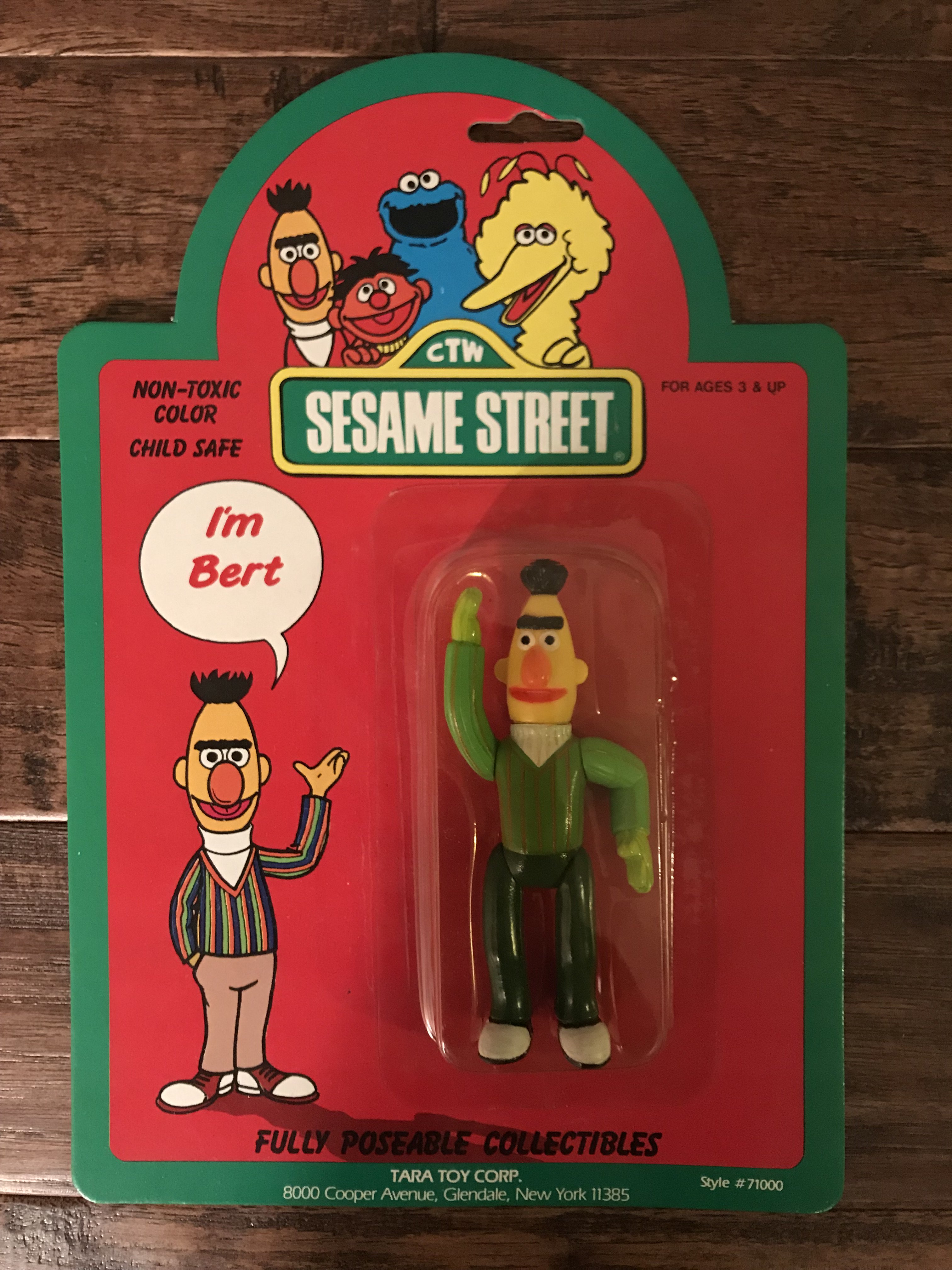 Vintage sesame street store toys