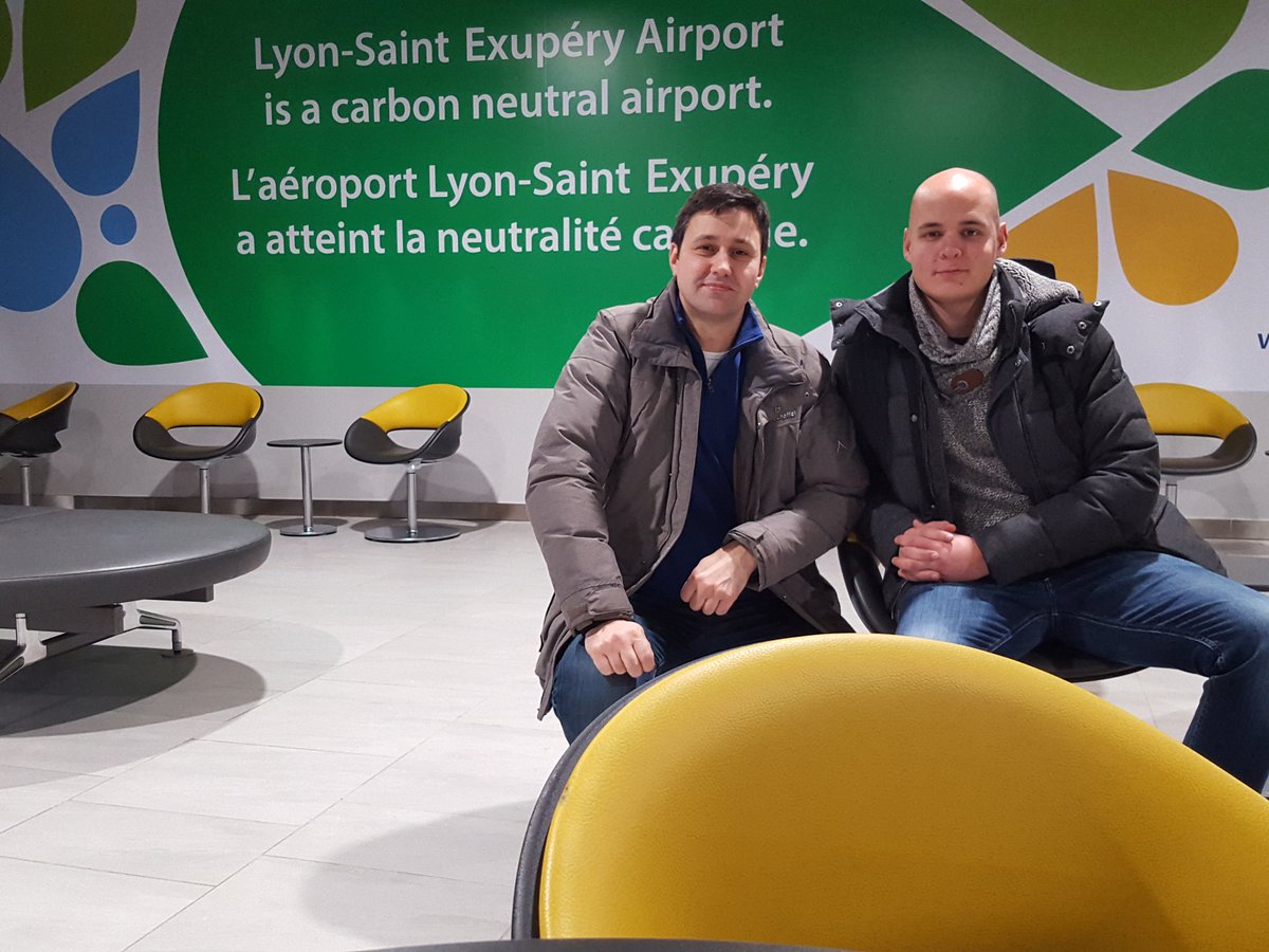 ManuelMunteanu's tweet photo. @piergarcin and myself about to take off for Atlantic City to the #PoolandSpaShow
@PiscineGlobal https://t.co/cLPw7Hwmyv