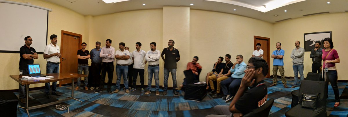 #SGGSCHACKATHON internal brief with #SGGSC leaders