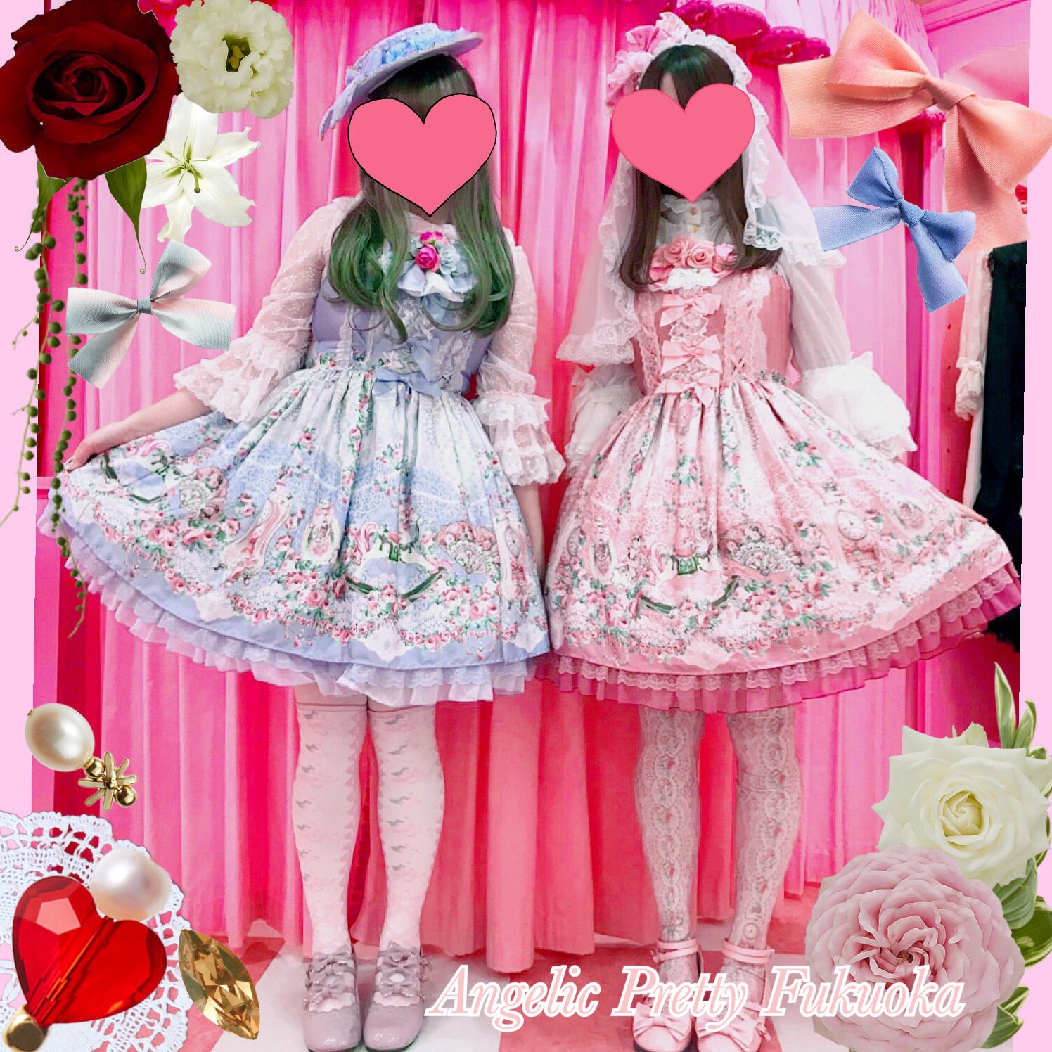 Belle Epoque Rose ワンピース(Angelic Pretty)