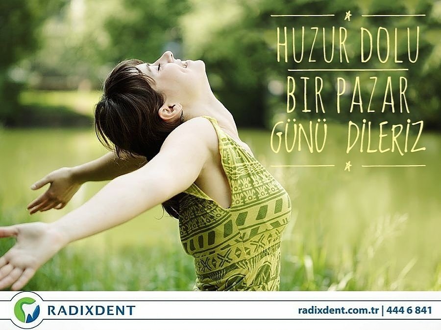 radixdent's tweet photo. #radixdent #kartal #istanbul #dishastanesi #distedavisi #mutlugunler #mutlupazarlar #sağlıklıgülüşler #Smile
Mutlu,Sağlık Dolu Pazarlar  dileriz💤.
Sizi Pazar keyfinizden alıkoyan bir diş probleminiz olursa bugün 12:00-22:00 arası merkezimize bekleriz.
Randevu için 444 6 841 https://t.co/yOBSuXiZfJ