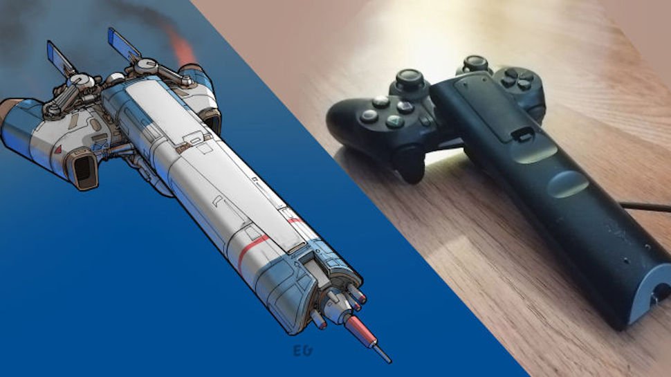 nerdist's tweet photo. This artist draws spaceships inspired by everyday household objects: https://t.co/NNXo2ocKkw https://t.co/W1TlWyqRiP