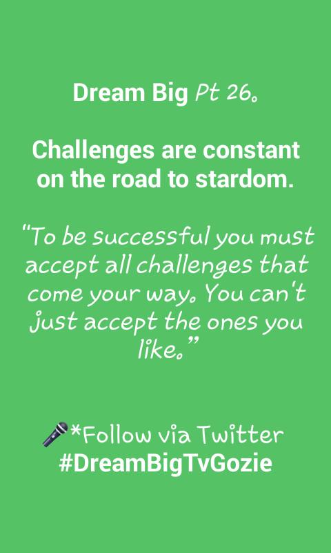GozieClothing's tweet image. #DreamBigTvGozie Part 26
#AcceptChallenge.