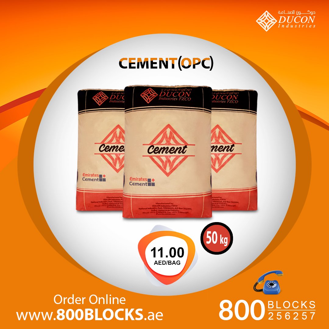 DuconIndustries's tweet photo. Buy Cement (OPC) Online from World's First Online Concrete Blocks &amp; Cement Store www.800blocks .ae.
#ducon #dubai #blocks #cement #online #company #material #materialplay #homeimprovement #contracting #concerte #construction #build #building #material #materialplay https://t.co/UXsFn6r4J5
