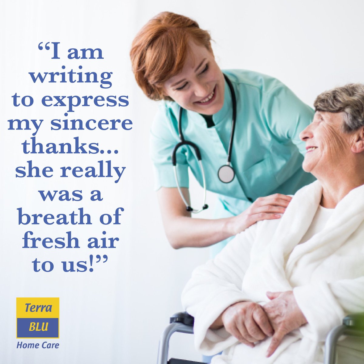 terra_blu's tweet photo. Our Care Heroes always go the extra mile - and we love hearing positive feedback from clients and their families! https://t.co/GvaMqNmwfS