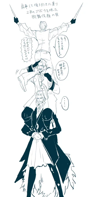 妙に絵を描く元気が出ない時の落書きは何も考えないに限る 