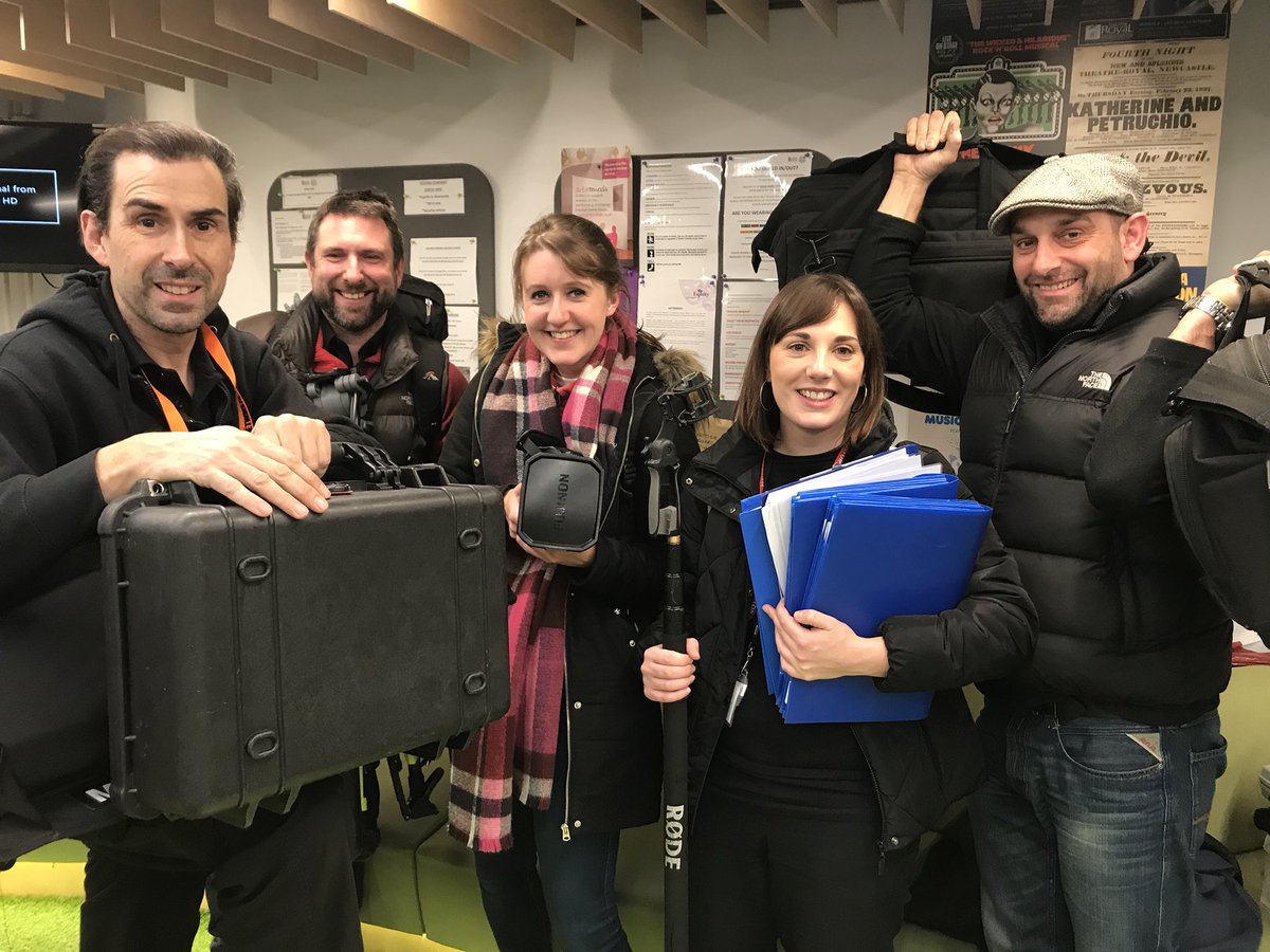 theillusionists's tweet photo. More gear going in, 5 cameras this time plus Go-pros ! A bit more BBC time ...... #thetwinsfx #bbc #truenorth #andaction #timeformycloseup #filming #qdos @thetwinsfx @QdosPantomimes @KB_Event https://t.co/6zLF0We2CN