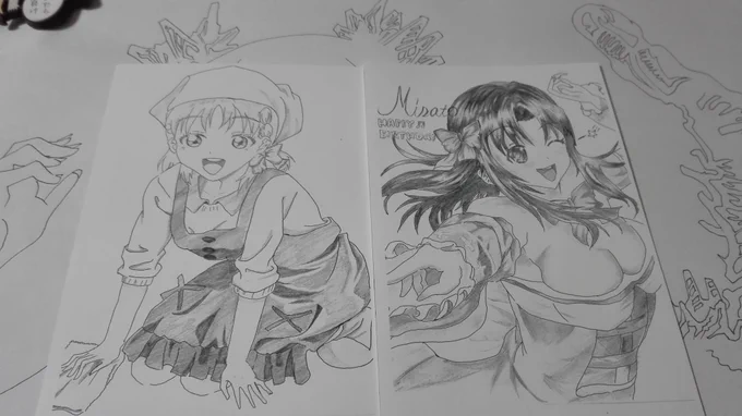 シャープペン画をカラーで印刷したらいい感じになったので、これたちも亀城祭で販売しようかと✨
値段をどうしようか…。検討中(-.-)
#絵描きさんと繋がりたい
#lovelive_sunshine 
#evangelion 
#エヴァンゲリオン 