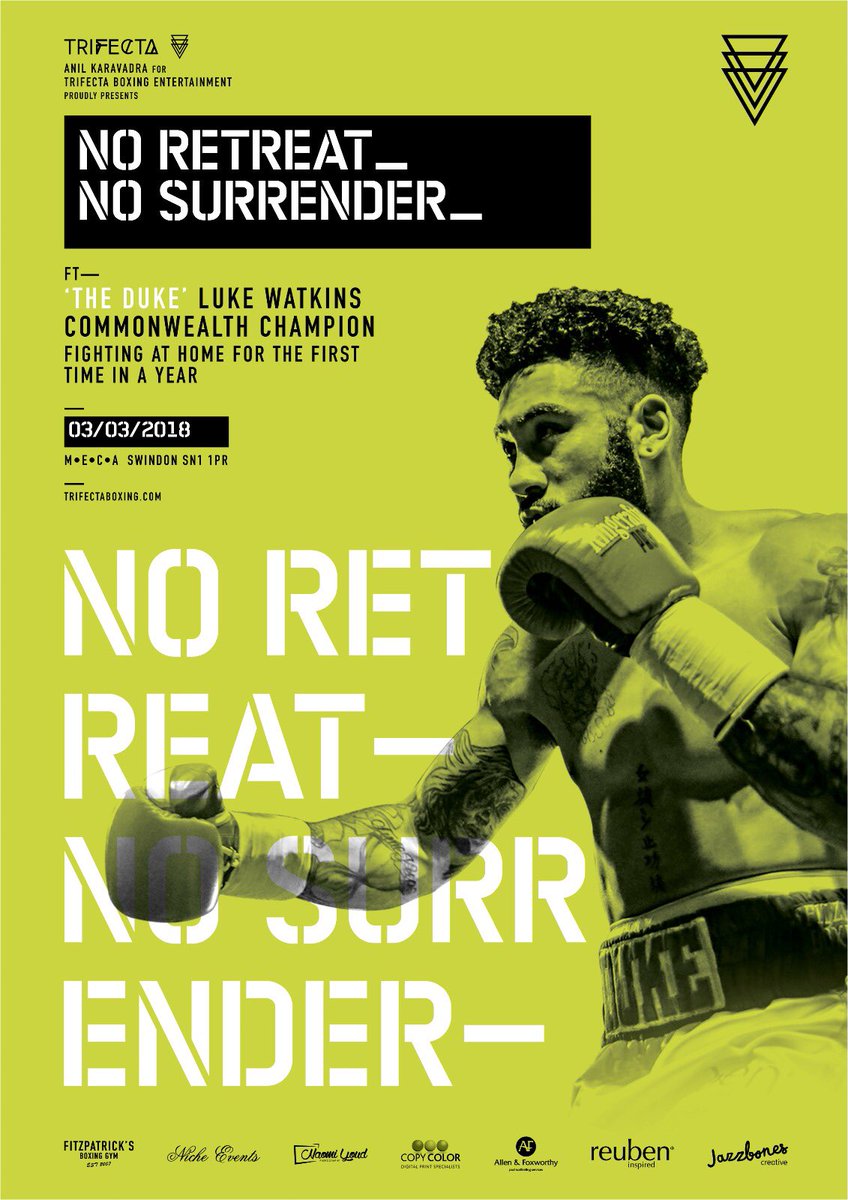 March the 3rd, Swindon.