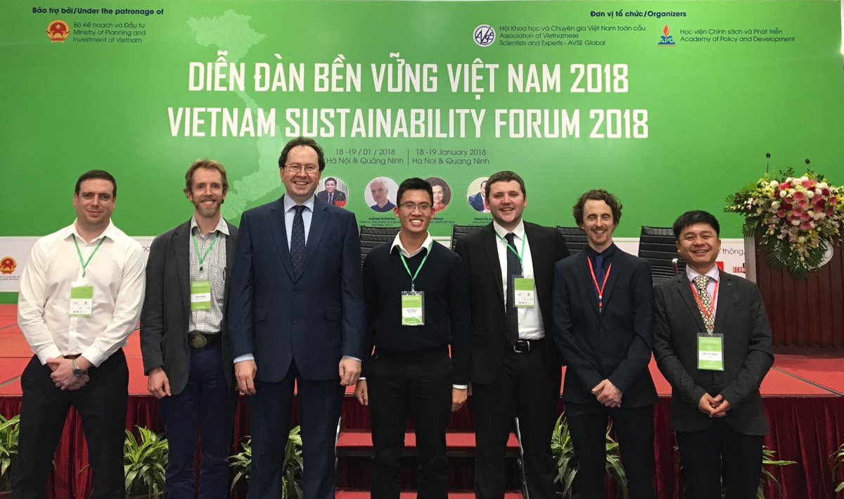 Brian O Gallachoir (@bogallachoir) on Twitter photo Research team from <a href="/MaREIcentre/">MaREI</a> <a href="/eriucc/">Sustainability Institute</a> attending #VSF2018 to discuss and collaborate on energy systems modelling to inform energy and climate policy. Thanks <a href="/Irish_Aid/">Irish Aid</a> and #Embassy #of #Ireland #Vietnam for supporting this initiative and partners #USTH, #ISPONRE, #NCIF and #IES. Research team from <a href="/MaREIcentre/">MaREI</a> <a href="/eriucc/">Sustainability Institute</a> attending #VSF2018 to discuss and collaborate on energy systems modelling to inform energy and climate policy. Thanks <a href="/Irish_Aid/">Irish Aid</a> and #Embassy #of #Ireland #Vietnam for supporting this initiative and partners #USTH, #ISPONRE, #NCIF and #IES.
