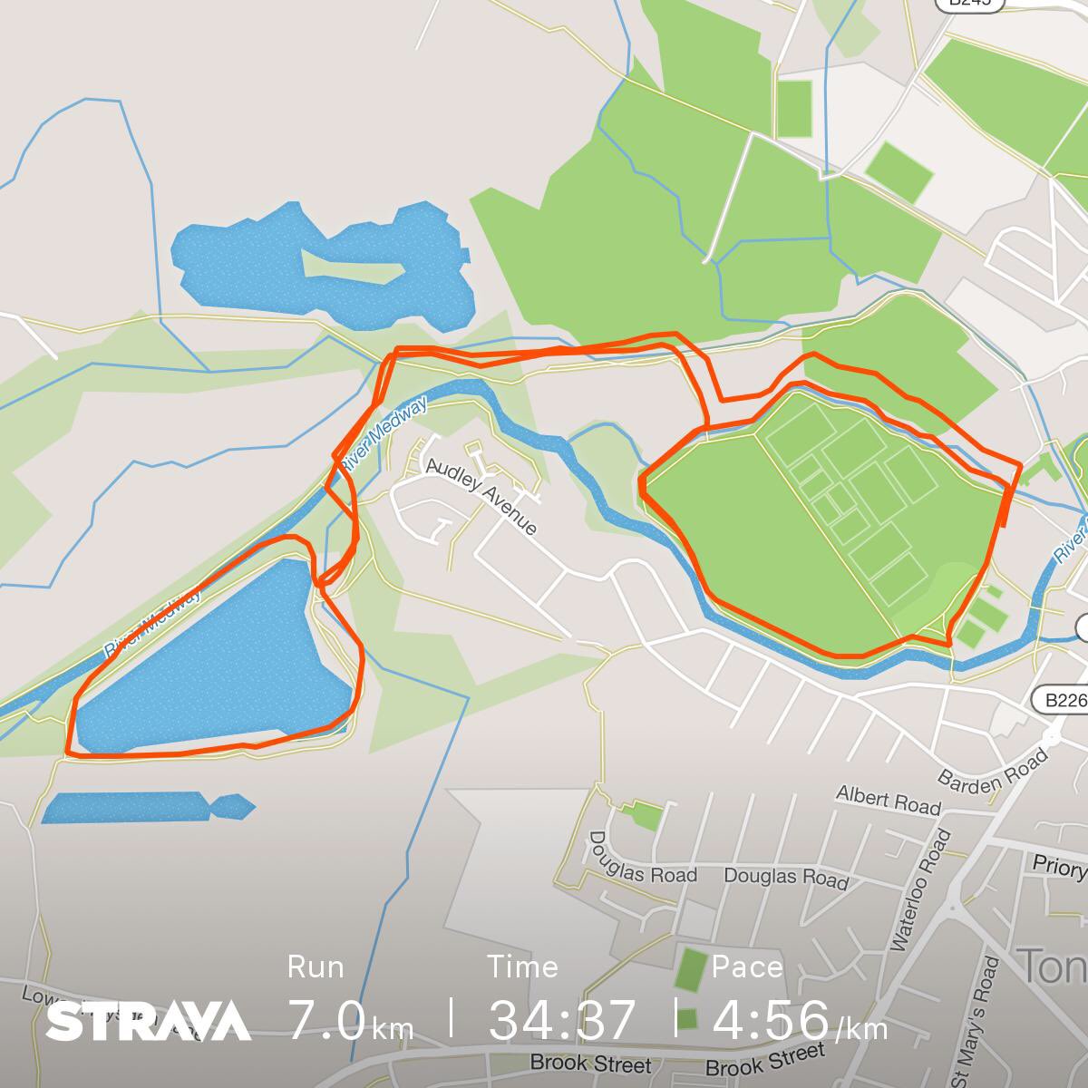 7km of mud first time I’ve felt good in ages