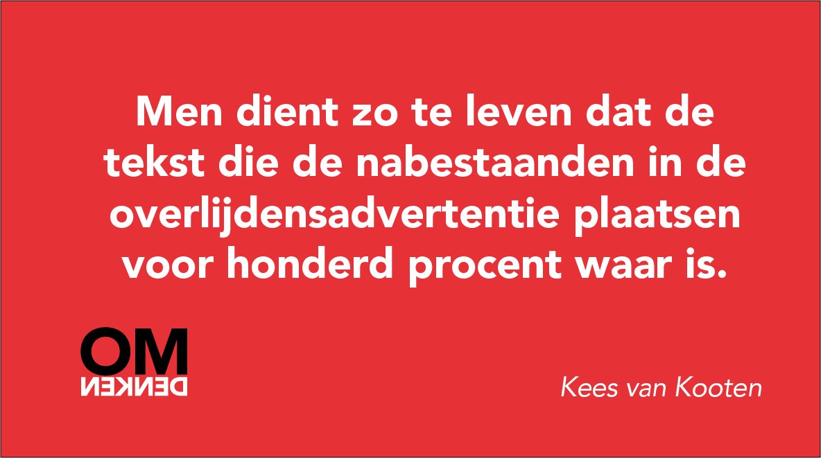 Omdenken's tweet image. 