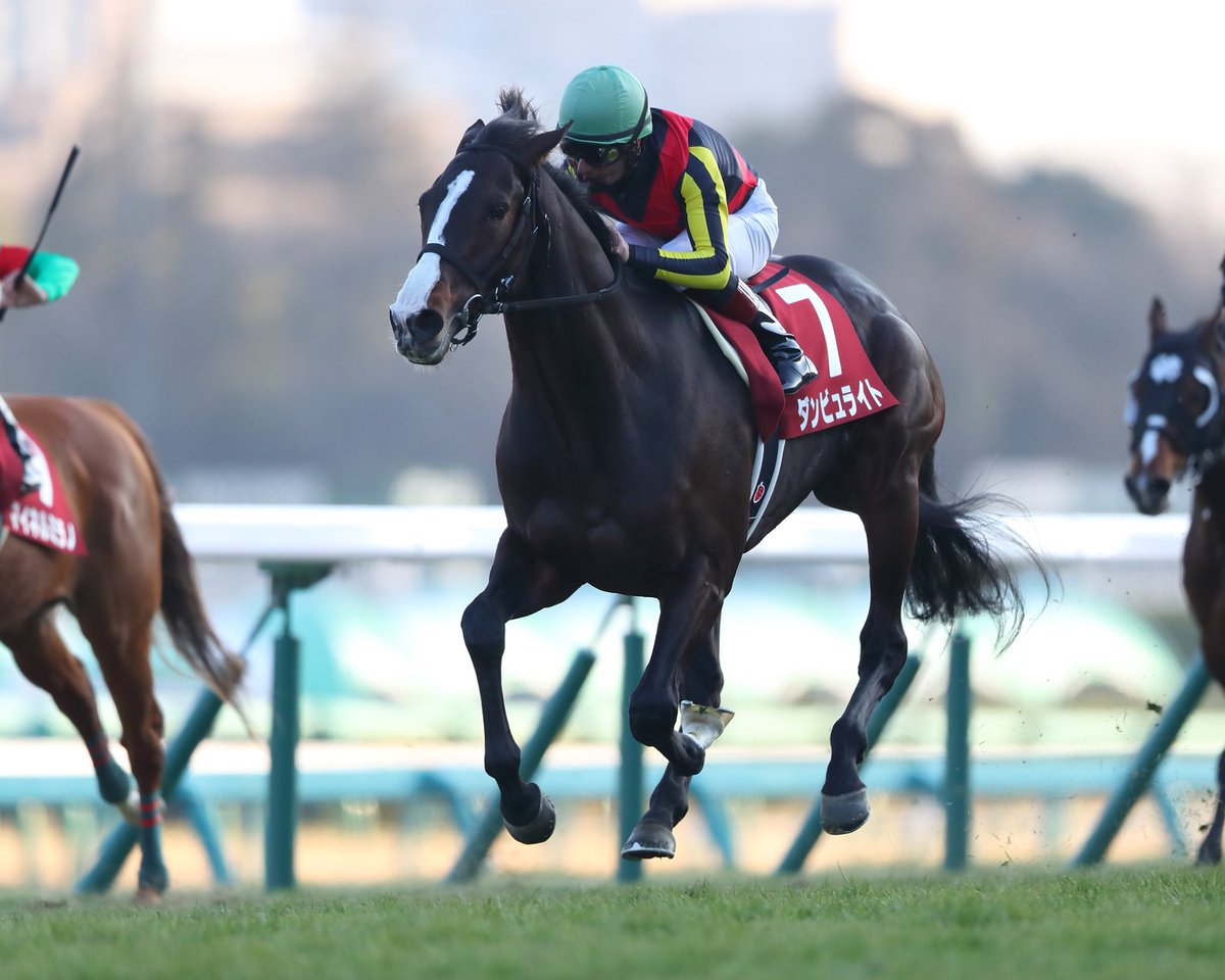 BH_AEberhardt's tweet photo. #Danburite with Mirco Demuro wins G2 #AmericanJockeyClubCup at #Nakayama. Son of #Rulership from #SundaySilence mare, Danburite was bred by the Yoshidas’ Northern Farm. #MasakazuTakahashiPhotos https://t.co/EIvK9YWIoX