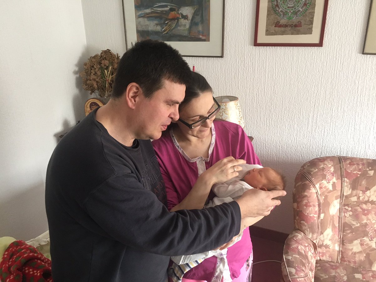 MissVolven's tweet photo. a new life! for all of us... 
welcome, baby Marija 😍 https://t.co/0T7ME8qxkZ