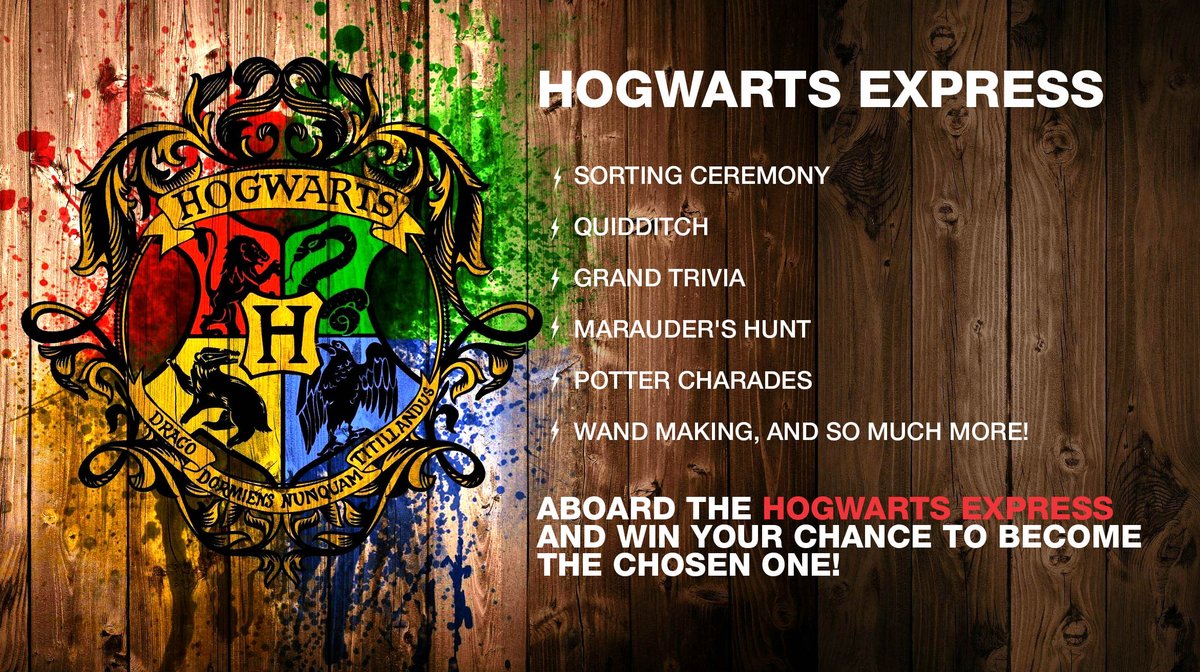 DareToRoar's tweet photo. Step aboard the Hogwarts Express and feel the magic at ROAR'18! https://t.co/QDj3uE5IRA