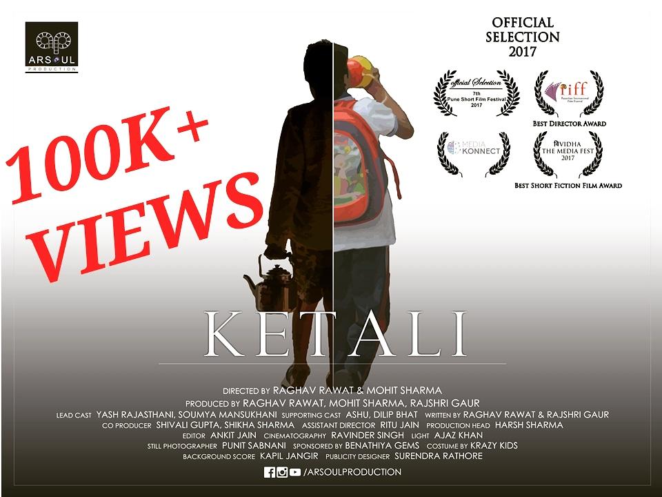 TeamArsoul's tweet photo. 'Ketali' , one of Arsoul's production completes it's 1 year today. A film which shows you the importance of education for children and burning issue of child labour in India.

#ArsoulProduction #Ketali #ShortFilms #1Year #FilmMakers #Producers  #Directors #ChildLabour #ChildEdu https://t.co/rmc2sGCcDv