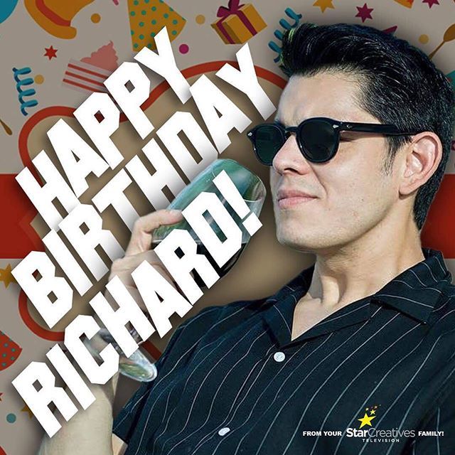 Happy happy birthday to the amazingly talented, Richard Gutierrez! Love, your Star Creatives family 