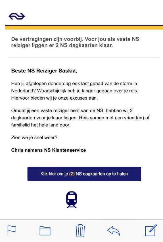 Goedemorgen. Waarschuwing: dit is #spam! Niet invullen en graag delen.