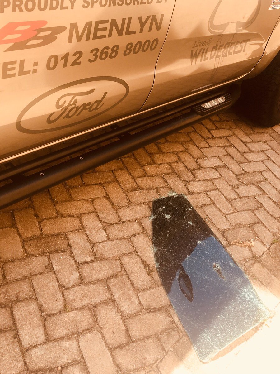 Gaan nie toelaat dat DIT ons vakansie “spoil” nie, my gesin veilg.Dankie Hemelse VADER. Dankie Weber van BB Menlyn Ford-bystand op ‘n Sondag