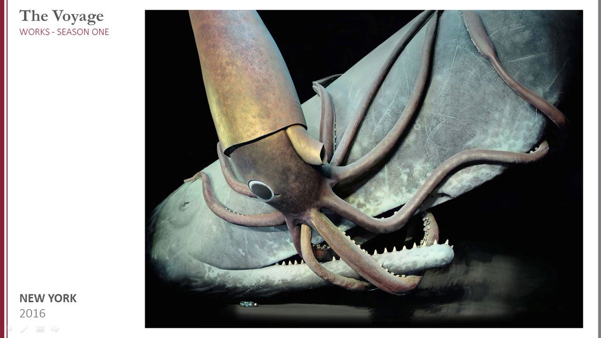 #FrancescoJodice presenting project #TheVoyagefor #Azimutyachts #contemporaryart