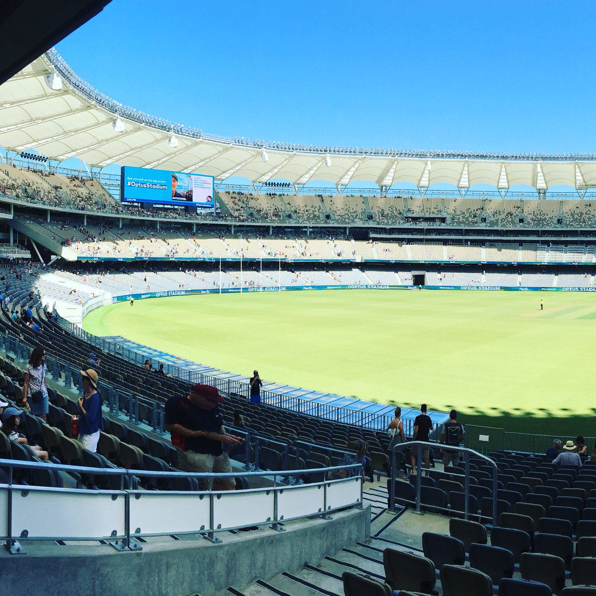 FabFearless_50's tweet photo. Optus Stadium Open Day in Perth #optusstadiumopenday #Perth #whatsoninperth #ericandannettesadventures #westcoasteagles https://t.co/hyhnOkEsw3