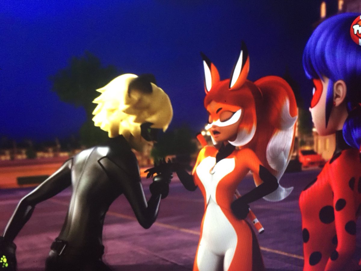MLadybugirl's tweet image. Spoilers)for Miraculous Ladybug season 2 episode 10. Introducing Rena Rouge! 🦊 #MiraculousLadybugseason2 #MiraculousLadybug #MLS2Spoilers #MLSpoilers