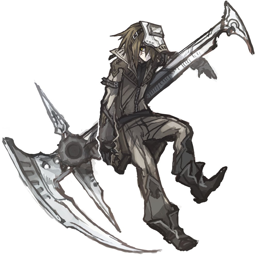 小森雨太 Twitter પર リプで貰ったものを武器に使うキャラをデザインする ノギス 陰気系メカニック的なイメージ 小森雨太 Twitter પર リプで貰ったものを武器に使うキャラをデザインする ノギス 陰気系メカニック的なイメージ