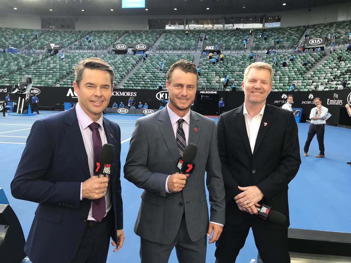 Ziekte Bekijk het internet tuberculose تويتر \ Channel 7 على تويتر: "Seven Tennis Commentators @toddwoodbridge  @lleytonhewitt and Jim Courier are centre court and are raring to go for  the next match. Are you? 🇦🇺 @NickKyrgios and 🇧🇬 @