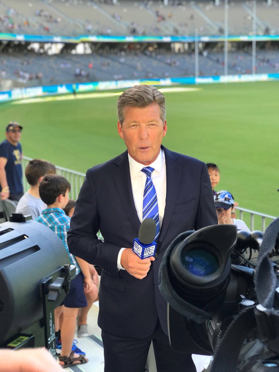 Great to be at the new Perth Stadium today 🏟️ #OptusStadium <a href="/9NewsPerth/">9News Perth</a>