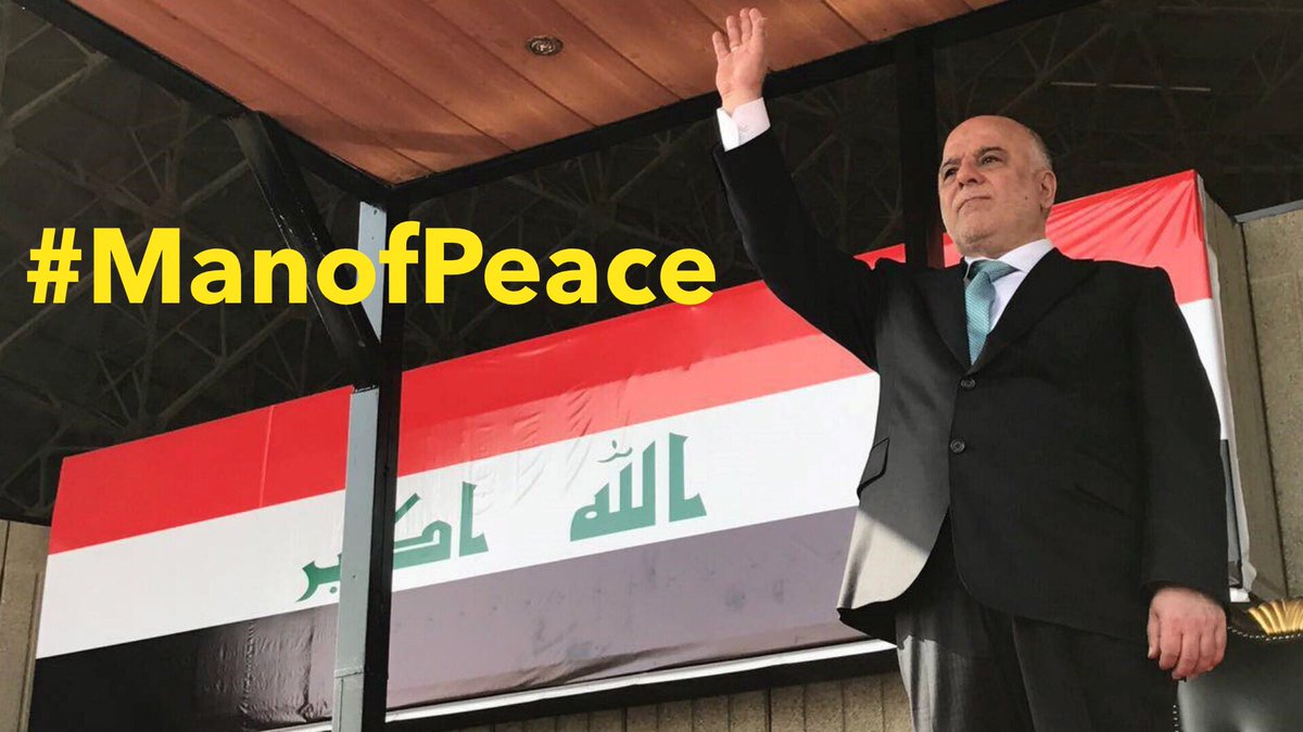 Nobel4Iraq's tweet photo. 10 days left to nominate Prime Minister of Iraq @HaiderAlAbadi for the @NobelPrize for his leadership in defeating the Islamic State. #ManofPeace https://t.co/retEsJlFvz https://t.co/qqQb9DhXmQ