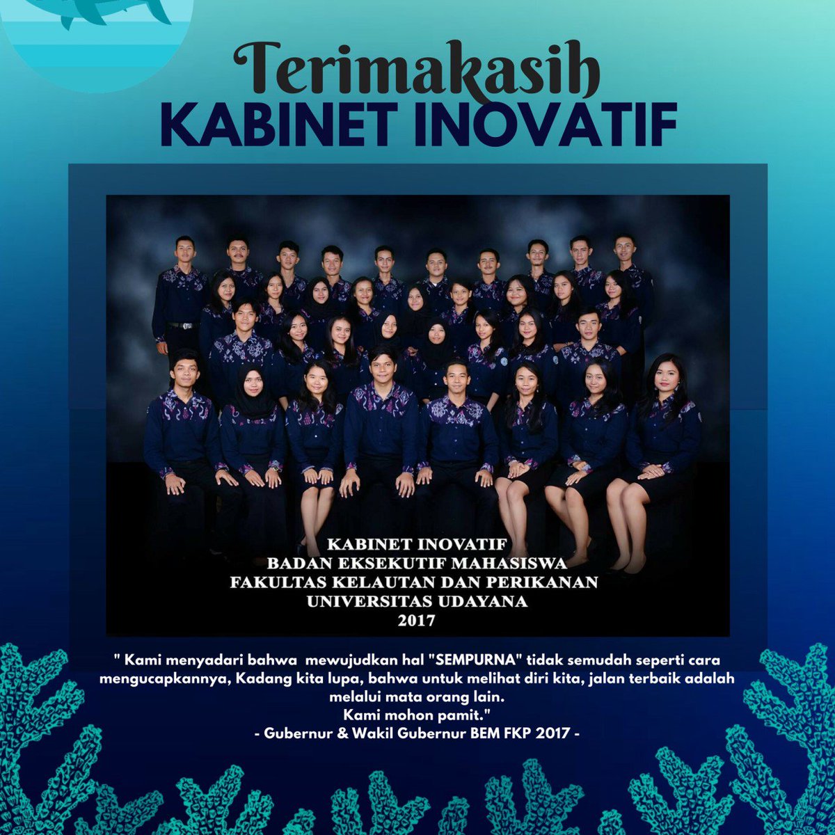 [INOVATIF PAMIT]

Terimakasih atas semua dedikasi dan perjuangan kawan-kawan inovatif, semoga hari esok akan lebih baik.

#BEMFKPUNUD
#KABINETINTEGRASI