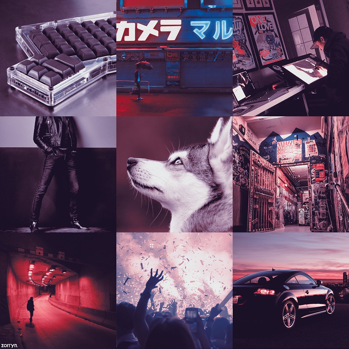 zorryn_art's tweet photo. Jumping on the mood-board hype train! This is a rough idea of my real self and Zorryn as my alter ego π
#mood #moodboard #characterdesign #zorryn #transduced #collage https://t.co/vkLz0pbeyC