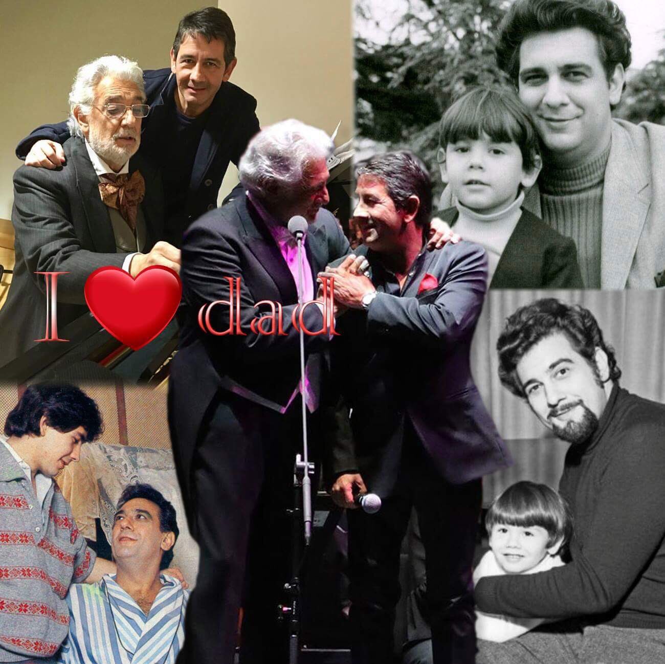 Remessageed Placido Domingo ( Happy birthday to my father    