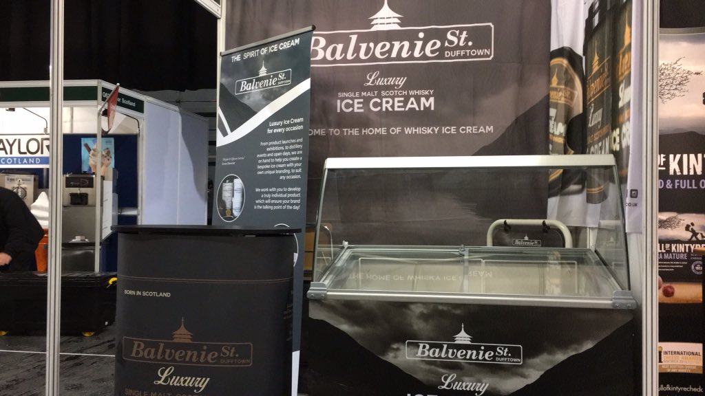 BalvenieSt's tweet photo. Let's rock &amp; roll, ready for a great event to start 2018 #scotlandsspecialityfoodshow #balveniest https://t.co/i5IAfSPzwN
