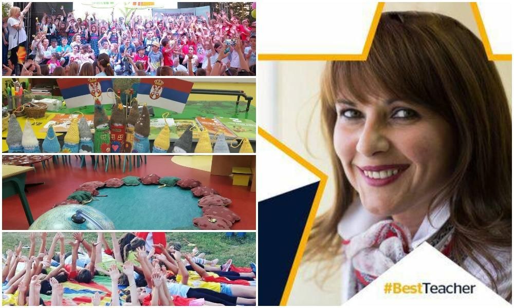 TeacherPrize's tweet photo. Read more about Serbia's first ever Top 50 #TeacherPrize Finalist Željana Radojičić Lukić! https://t.co/vHqiWnMhDO https://t.co/YwN4bzWLao