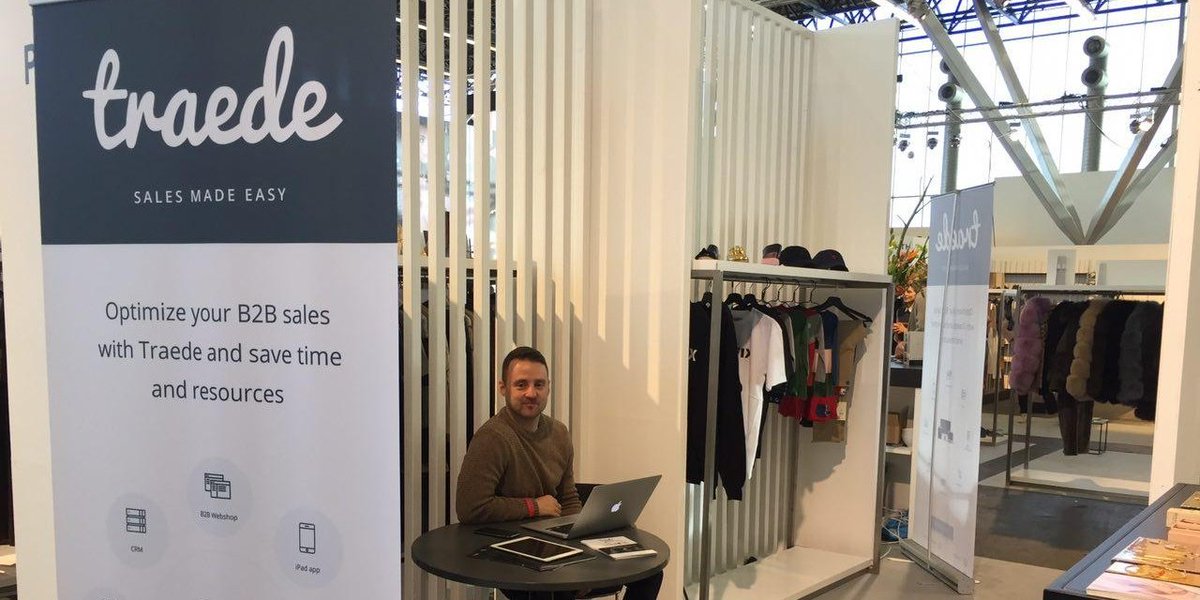 Traedeapp's tweet photo. Good to be in Amsterdam! Very excited to be at @modefabriek showing brands how they can improve their wholesale processes. Pop by to say hello and learn more! https://t.co/LrHWCqxL4l