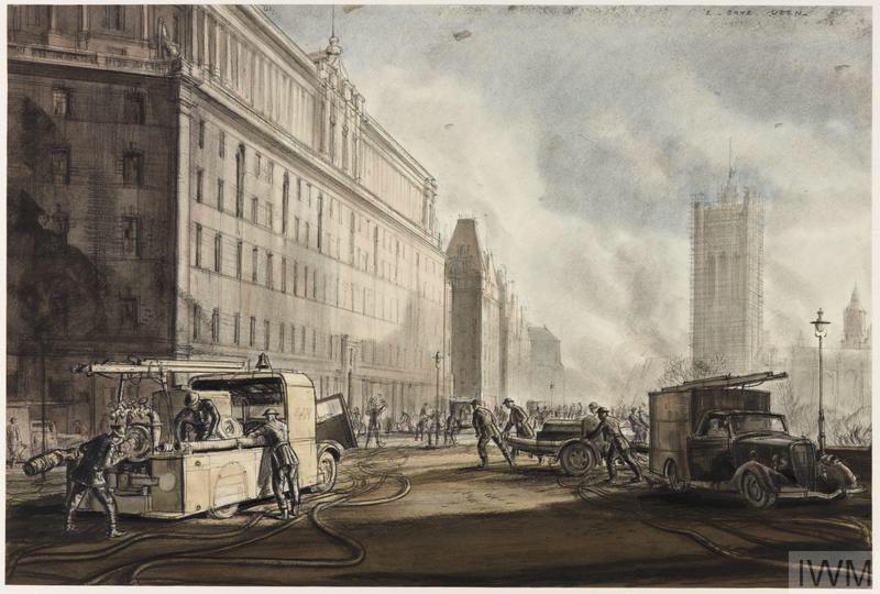 singinghen's tweet image. And it includes a painting of Nobel House during WW2 #nobelnostalgia