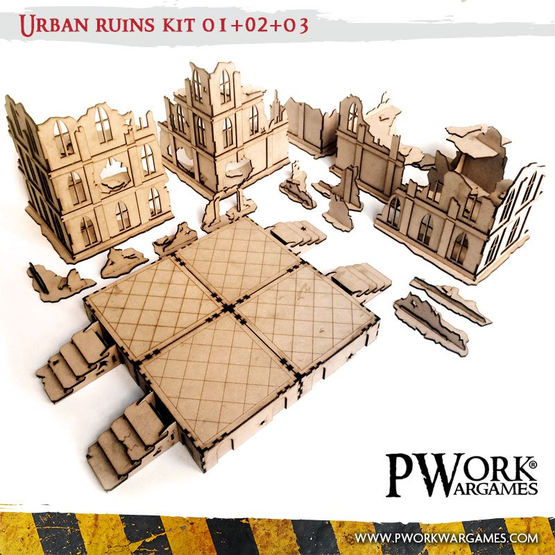 PworkWargames's tweet photo. NEW RELEASE! MDF URBAN RUINS SCENERY! PWORK MDF TERRAINS!
https://t.co/eZ4XnLWWBA
#pworkwargames #tabletop #wargaming #scenery #MDF #scenicelements #buildings #ruins #urban #terrain https://t.co/ALb6nT45wk
