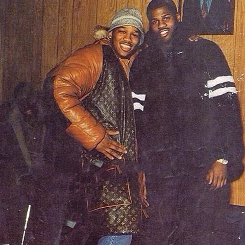 It was during this time Alpo was on the run from the FEDS in New York and came to D.C.. Worse mistake Wayne ever made was linking up with him. Here is Alpo next to Rich. Alpo on the left.