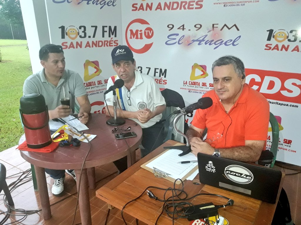 luchoite's tweet photo. Ya estamos desde #Obligado con la primera fecha del #Minirally del #CVCU junto a Nery Godoy y todo el equipo de la #Cadenadelsur 103.7 FM y 94.9 FM
#SintoniaDemotores
@SintoniaMotor https://t.co/5zGqf2vI8H