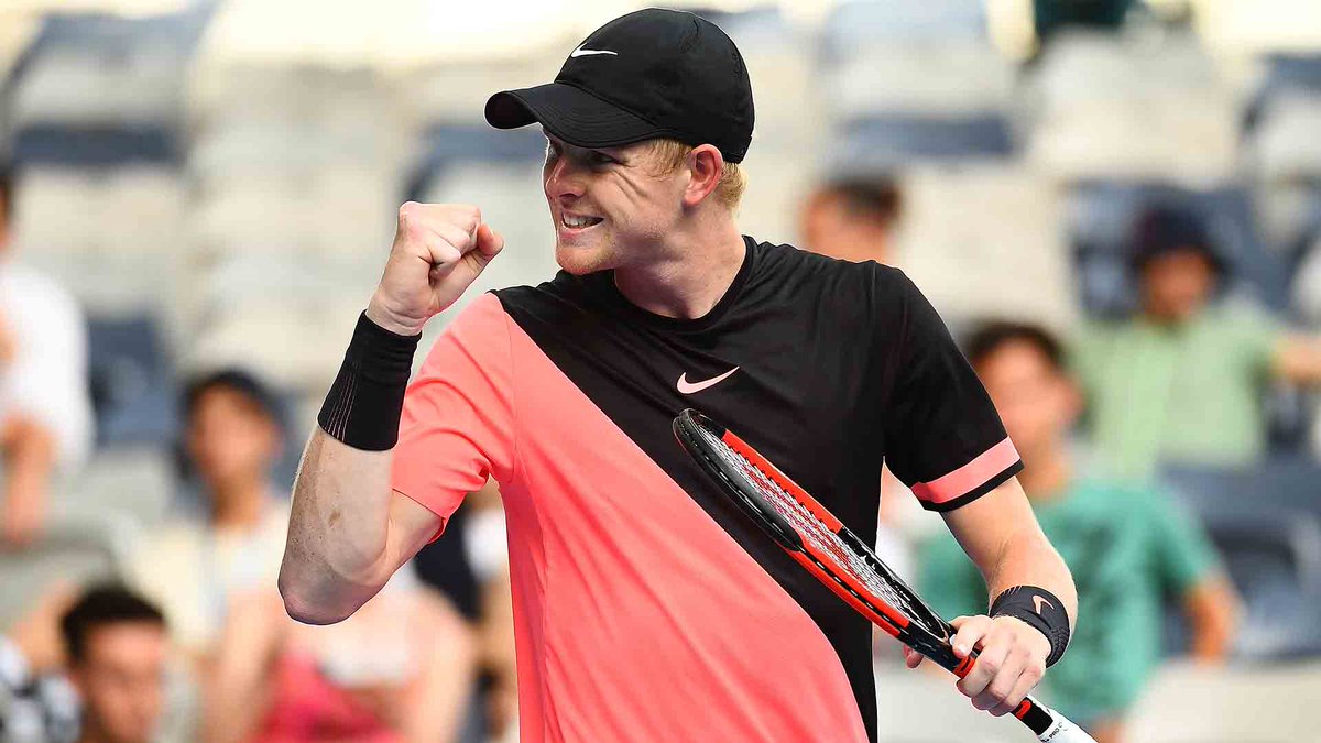 Kyle Edmund comes from a set down at the #AusOpen, hitting 63 winners, to reach his first Grand Slam quarter-final.

Read More ▶️ bit.ly/2Do3kgU